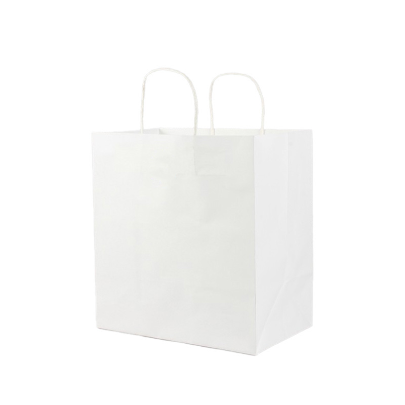 Varför ökar den vita färgen Plain Paper Bag popularitet i förpackningen?